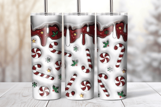 Candy Cane Tumbler